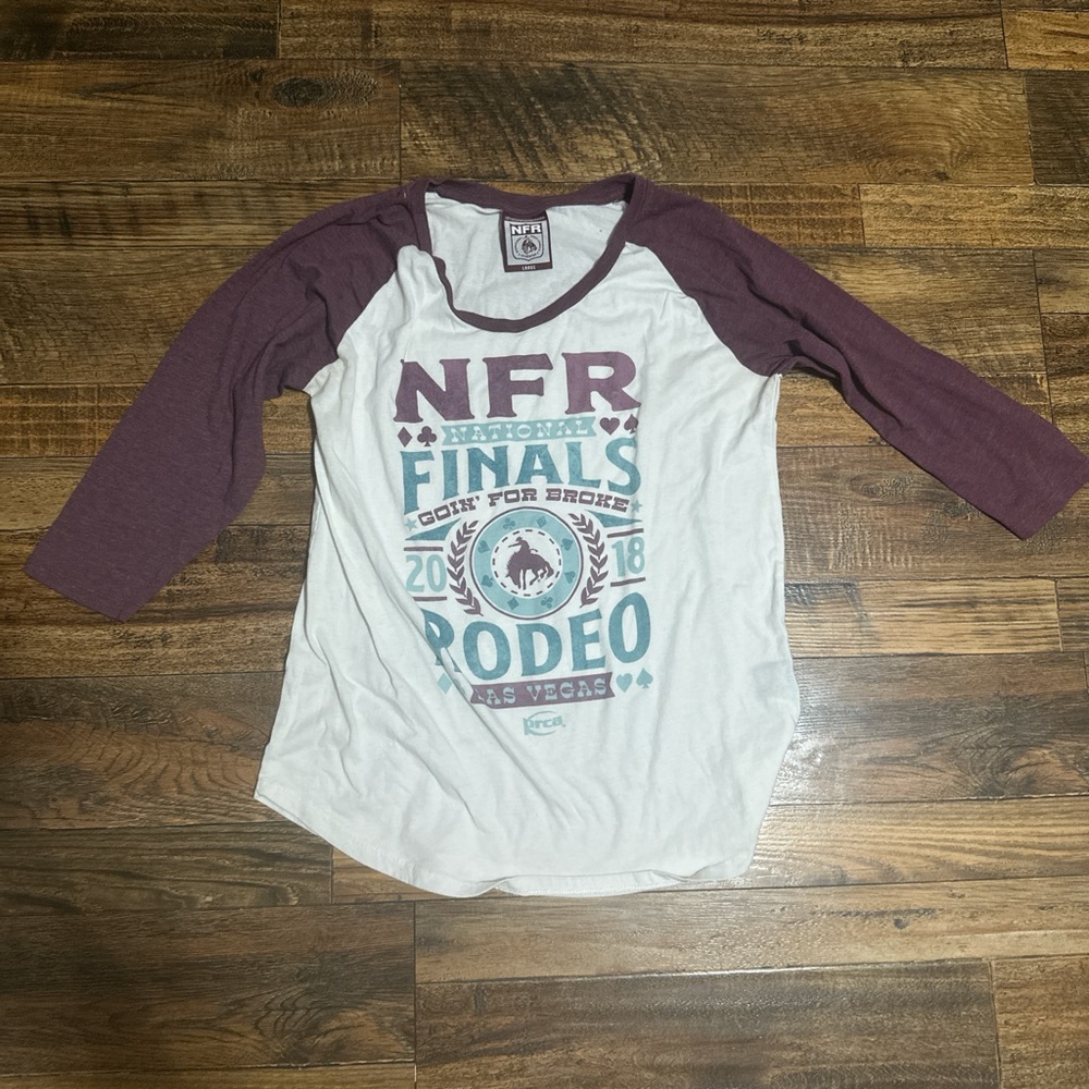 NFR Finals Rodeo Raglan Shirt